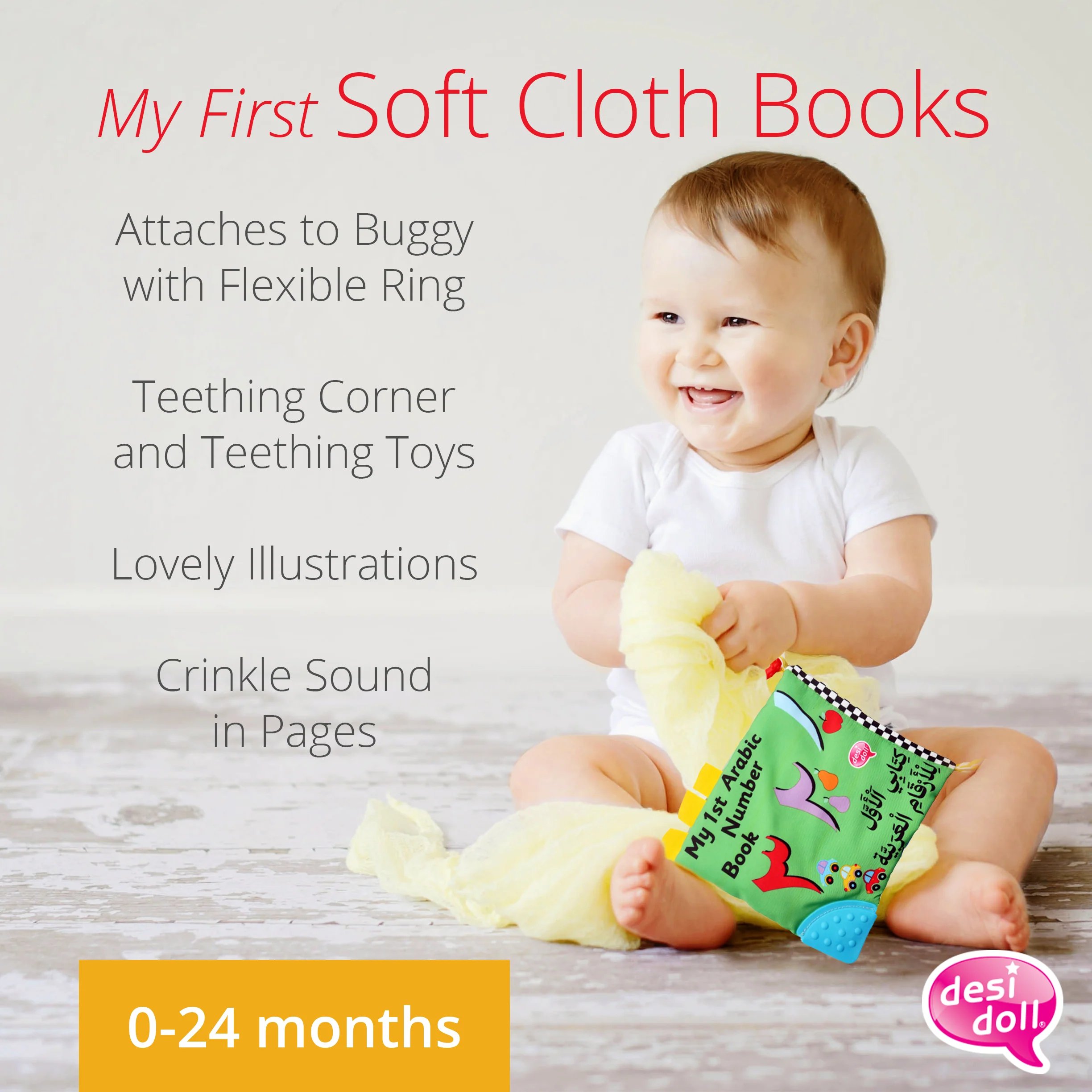 My First Arabic Numbers Cloth Book - Image 4