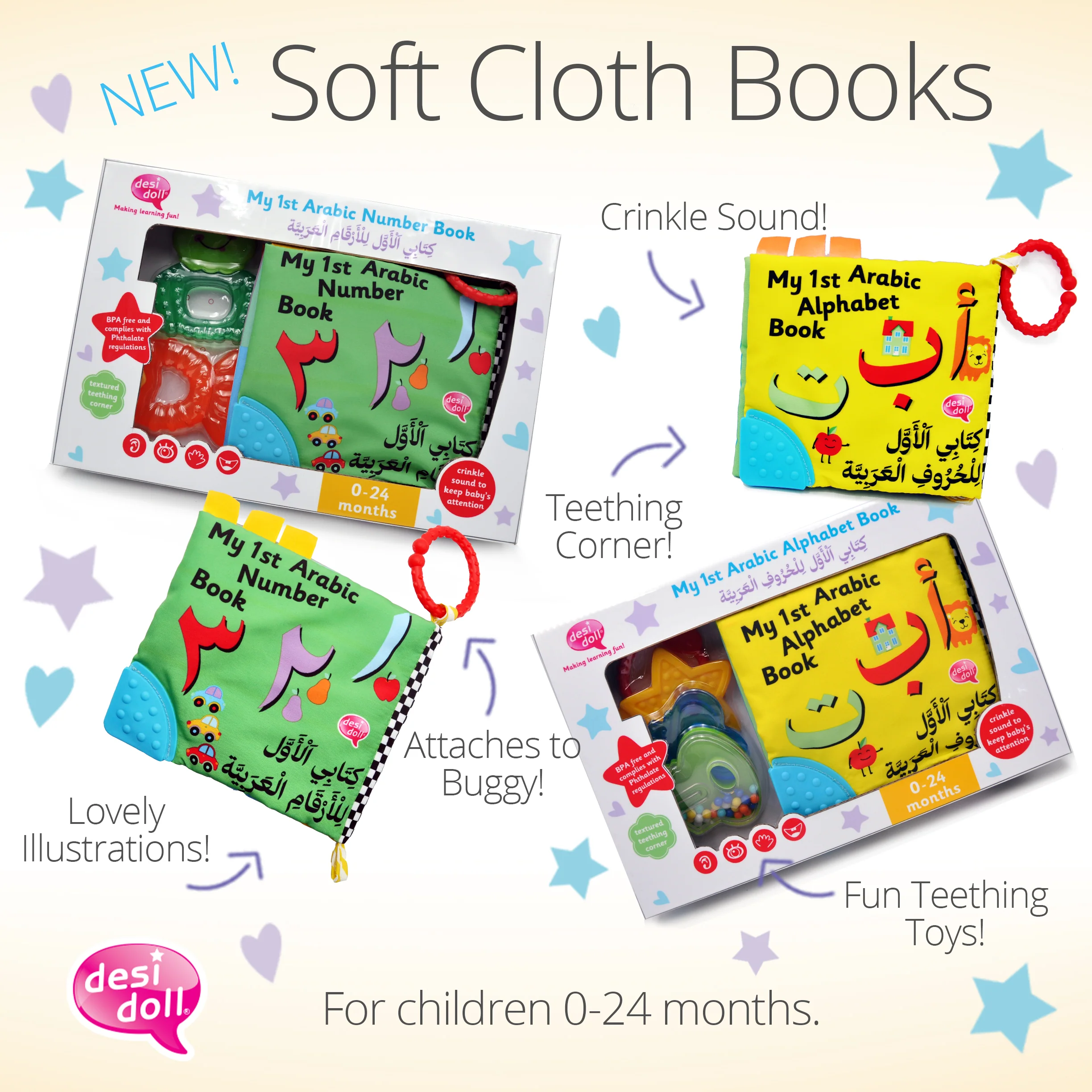 My First Arabic Numbers Cloth Book - Image 5