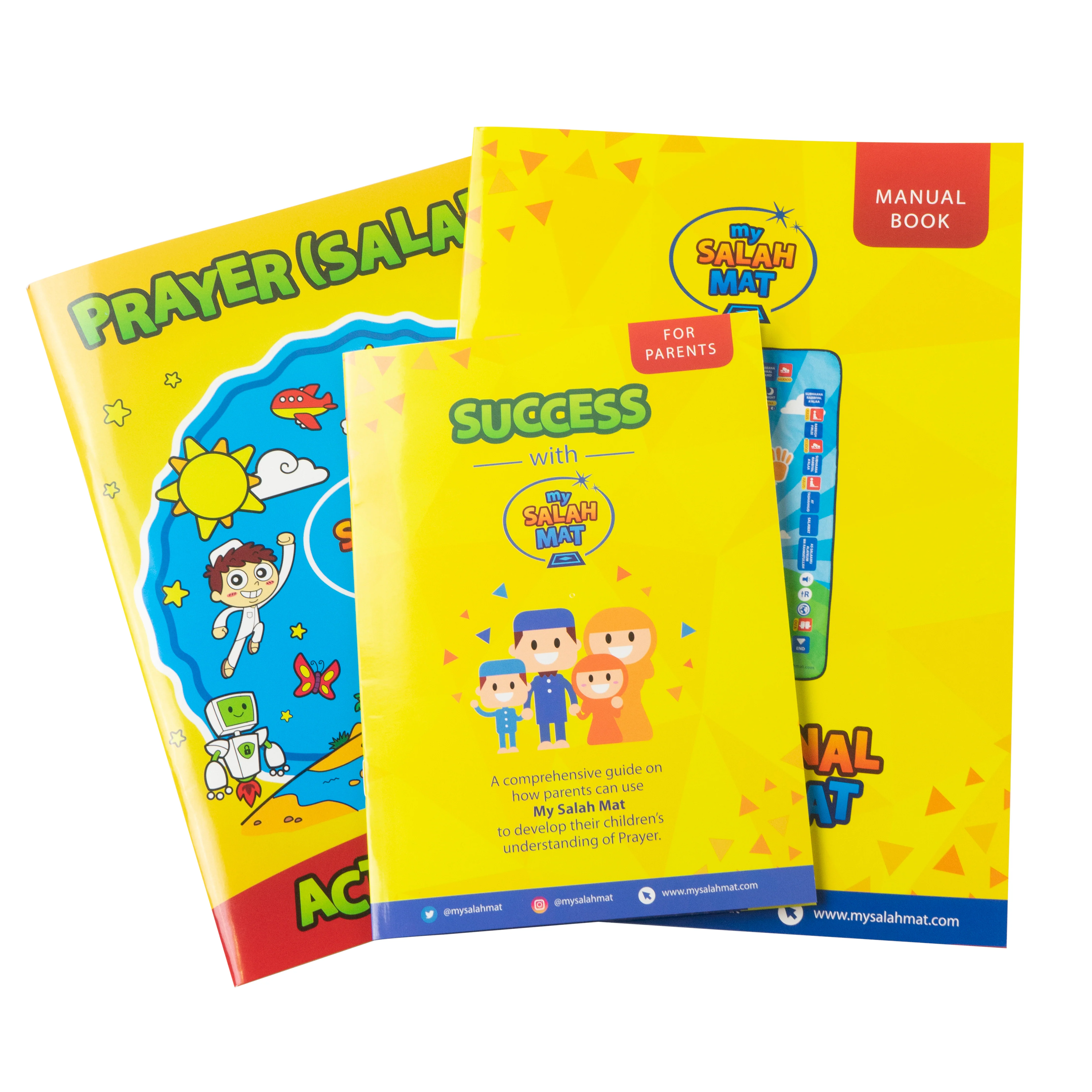 My Salah Mat - Interactive Educational Prayer Mat (Blue) - Image 21