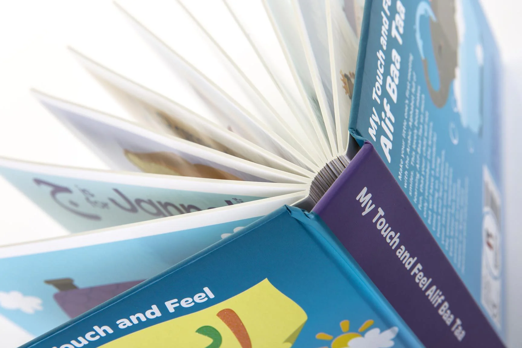 Touch & Feel Alif Baa Taa - Islamic Sensory Book - Image 4